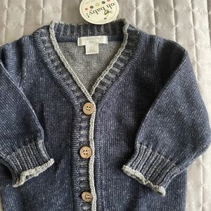 OH BABY, 'PURE BABY" CARDIGAN SWEATER